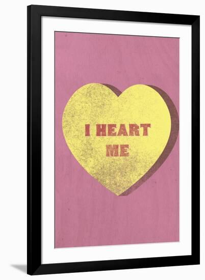 I Heart Me Candy-null-Framed Art Print