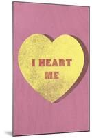 I Heart Me Candy-null-Mounted Art Print