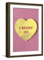 I Heart Me Candy-null-Framed Art Print