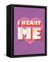 I Heart Me-null-Framed Stretched Canvas