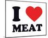 I Heart Meat-null-Mounted Giclee Print