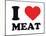 I Heart Meat-null-Mounted Giclee Print