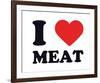 I Heart Meat-null-Framed Giclee Print