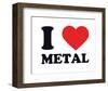 I Heart Metal-null-Framed Giclee Print