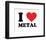 I Heart Metal-null-Framed Giclee Print