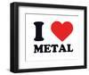 I Heart Metal-null-Framed Giclee Print