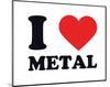 I Heart Metal-null-Mounted Giclee Print