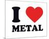 I Heart Metal-null-Mounted Giclee Print