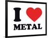 I Heart Metal-null-Framed Giclee Print