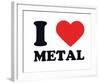 I Heart Metal-null-Framed Giclee Print