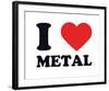 I Heart Metal-null-Framed Giclee Print