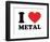 I Heart Metal-null-Framed Giclee Print