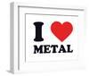 I Heart Metal-null-Framed Giclee Print