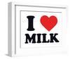 I Heart Milk-null-Framed Giclee Print