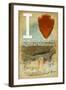 I Heart Montezuma Castle National Monument, Arizona-Lantern Press-Framed Art Print