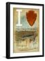 I Heart Montezuma Castle National Monument, Arizona-Lantern Press-Framed Art Print