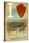 I Heart Montezuma Castle National Monument, Arizona-Lantern Press-Stretched Canvas