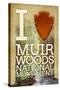 I Heart Muir Woods National Monument-Lantern Press-Stretched Canvas