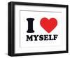 I Heart Myself-null-Framed Giclee Print