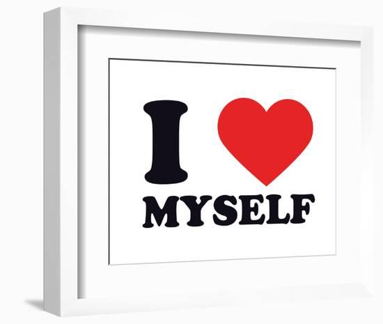 I Heart Myself-null-Framed Giclee Print