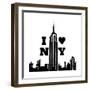 I Heart NY-Emily Navas-Framed Premium Giclee Print