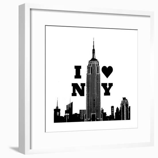 I Heart NY-Emily Navas-Framed Premium Giclee Print