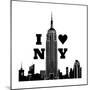 I Heart NY-Emily Navas-Mounted Premium Giclee Print