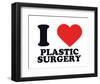 I Heart Plastic Surgery-null-Framed Giclee Print