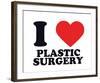 I Heart Plastic Surgery-null-Framed Giclee Print