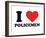 I Heart Policemen-null-Framed Giclee Print