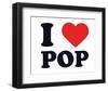 I Heart Pop-null-Framed Giclee Print