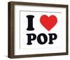 I Heart Pop-null-Framed Giclee Print