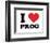 I Heart Prog-null-Framed Giclee Print