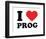 I Heart Prog-null-Framed Giclee Print