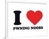 I Heart Pwning Noobs-null-Framed Giclee Print