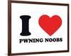 I Heart Pwning Noobs-null-Framed Giclee Print