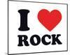 I Heart Rock-null-Mounted Giclee Print