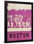 I Heart Running Boston-null-Framed Poster