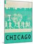 I Heart Running Chicago-null-Mounted Poster