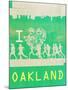 I Heart Running Oakland-null-Mounted Poster