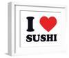 I Heart Sushi-null-Framed Giclee Print