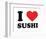 I Heart Sushi-null-Framed Giclee Print