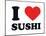 I Heart Sushi-null-Mounted Giclee Print