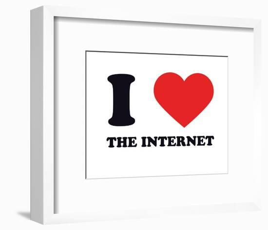 I Heart the Internet-null-Framed Giclee Print