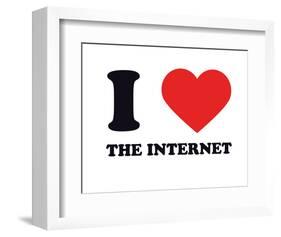 I Heart the Internet-null-Framed Giclee Print