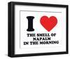 I Heart the Smell of Napalm in the Morning-null-Framed Giclee Print