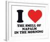 I Heart the Smell of Napalm in the Morning-null-Framed Giclee Print