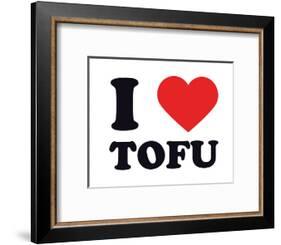 I Heart Tofu-null-Framed Giclee Print