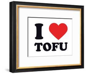 I Heart Tofu-null-Framed Giclee Print