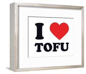 I Heart Tofu-null-Framed Giclee Print